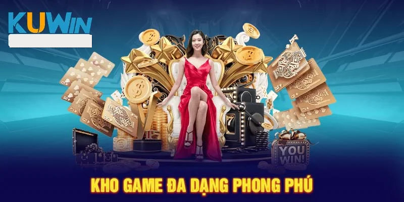 Trải nghiệm kho tàng game bất tận với số lượng khủng tại Kuwin